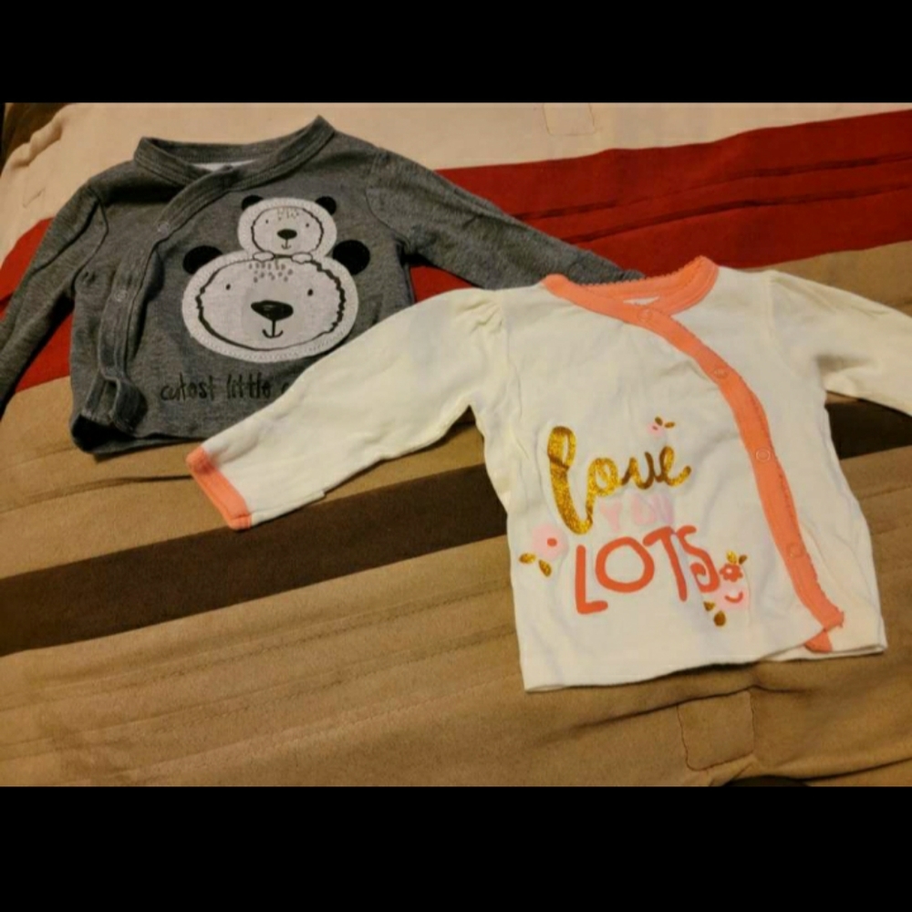 Baby pajama tops